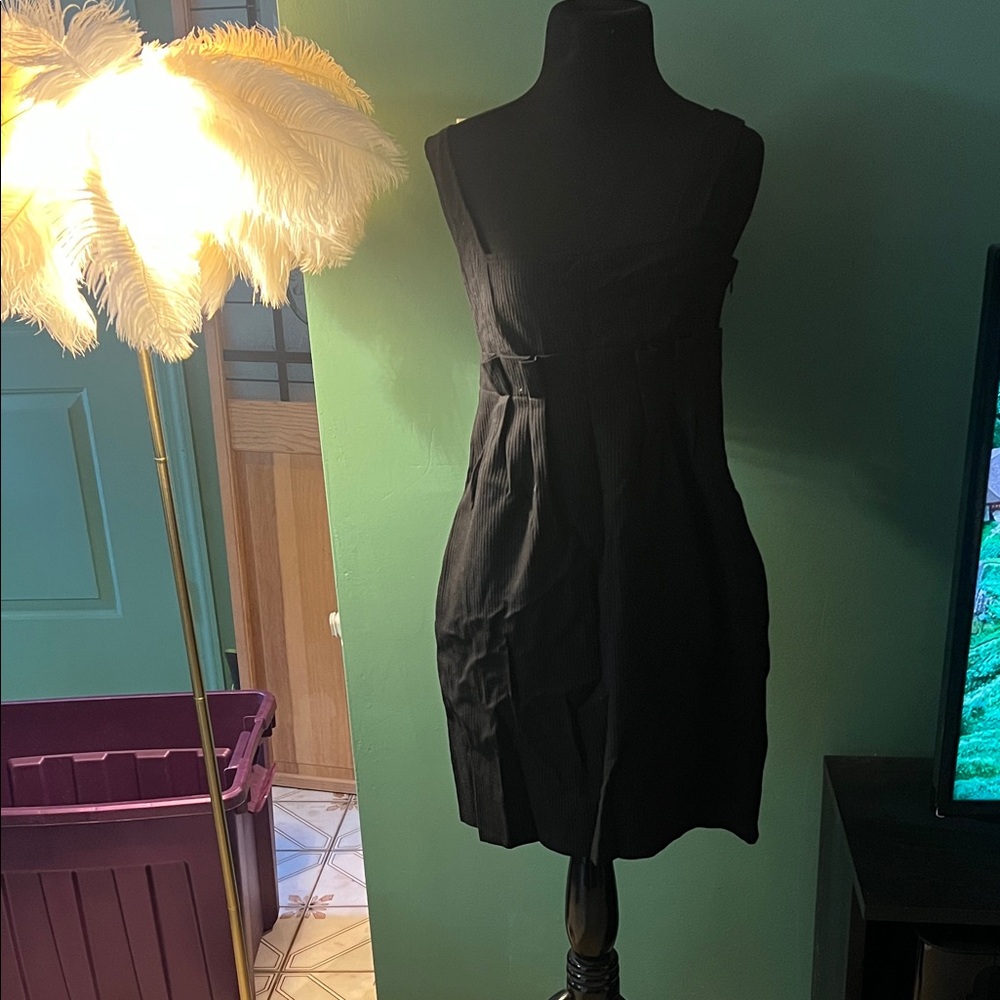 Elegant Black Sleeveless Dress